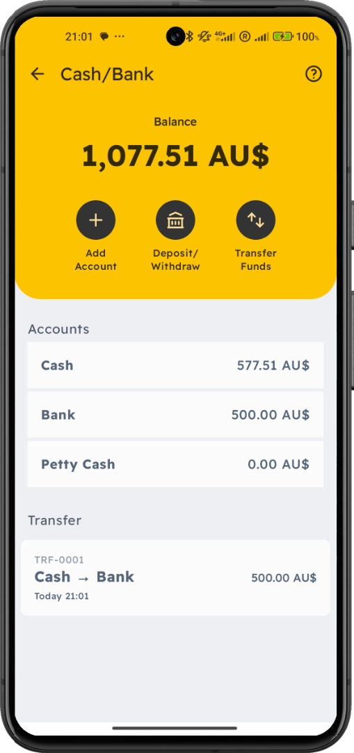 Bank & Cash