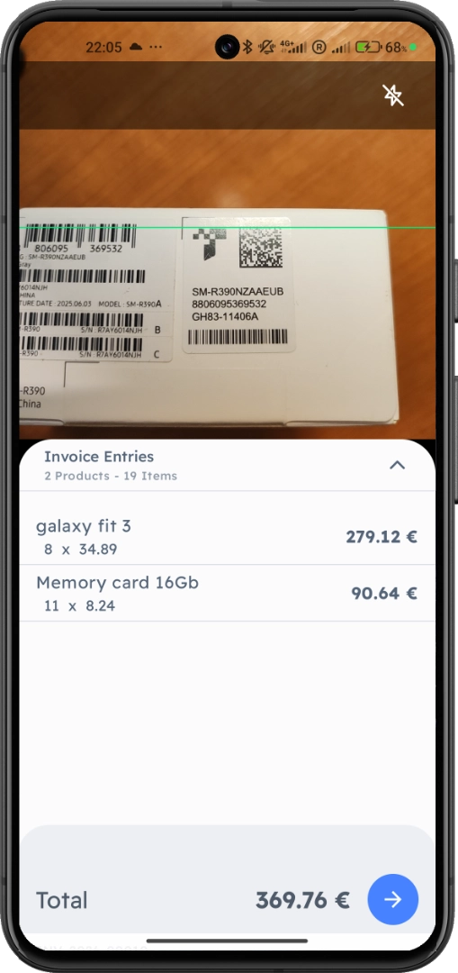 Quick scan mode